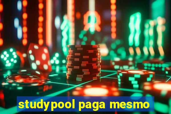 studypool paga mesmo